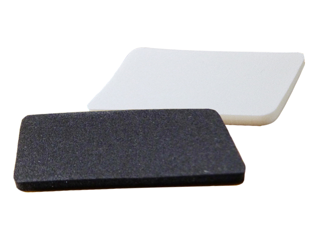 Patins en mousse EPDM - antidérapants - autocollants - rectangulaires